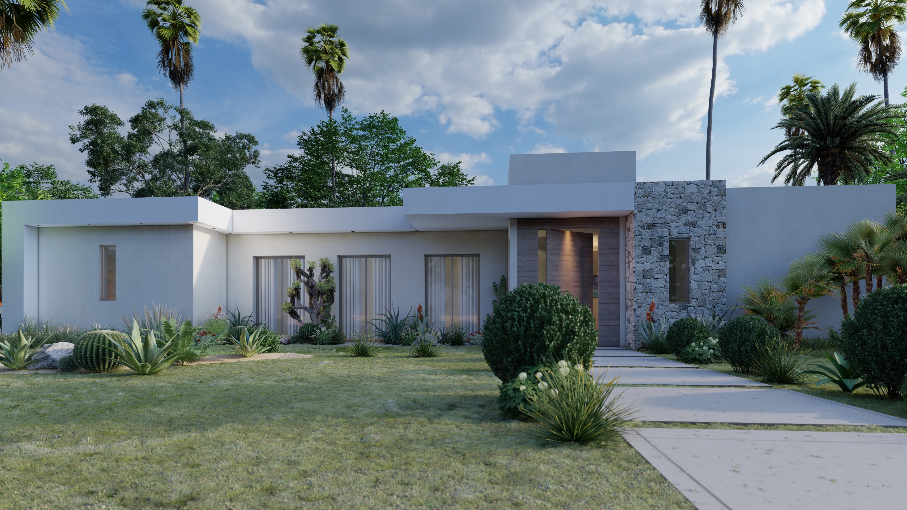 Villa Mirvana Land - Type E Façade